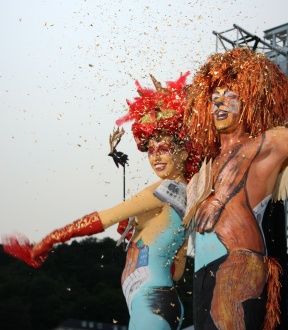 Bodypainting-Festival-Goldregen